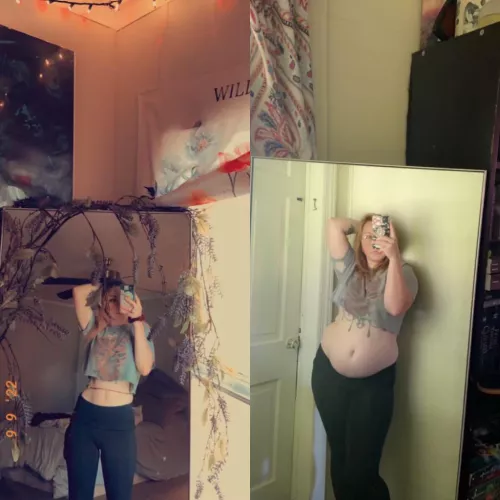 I blew up.. literally 🤰🏼