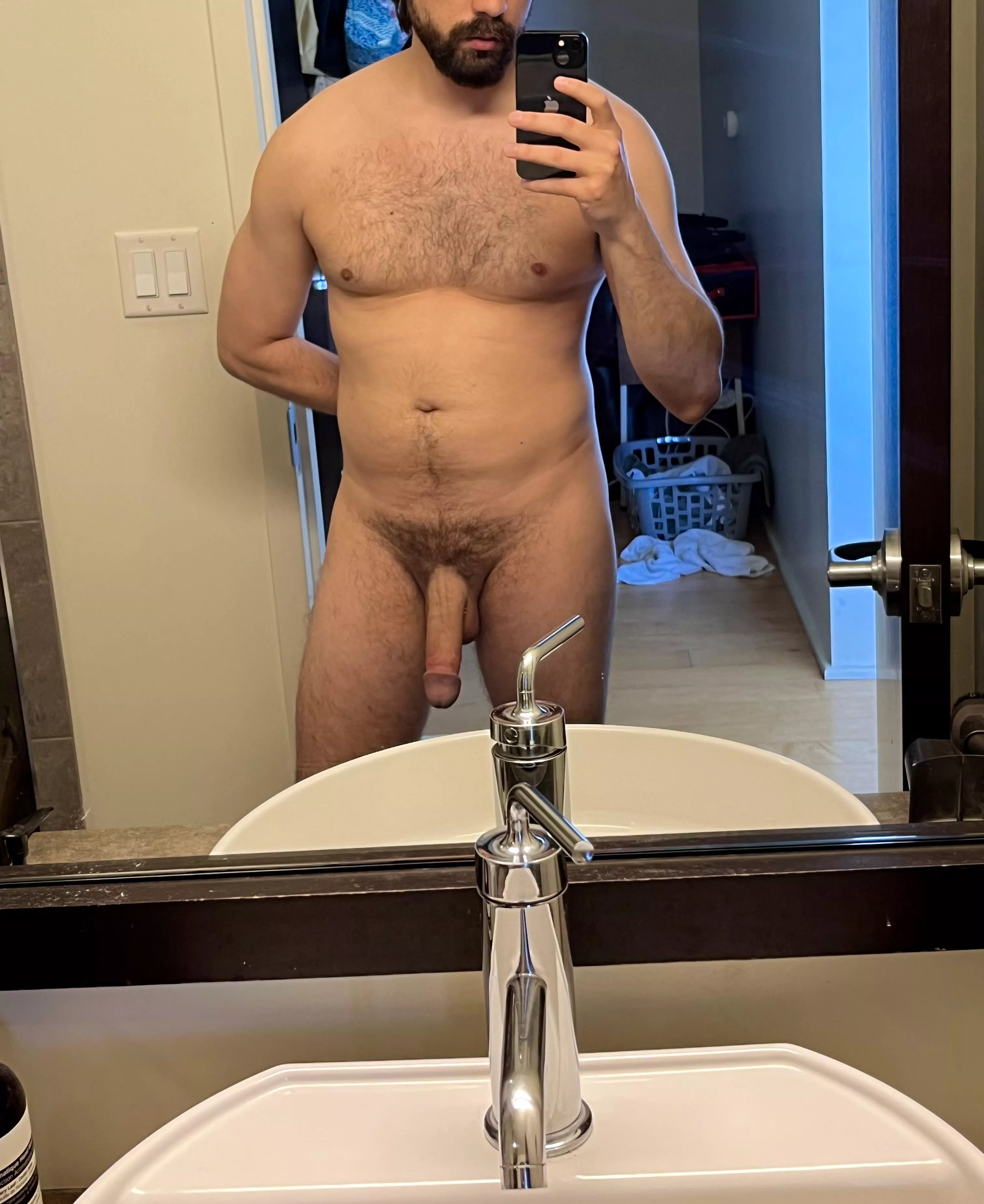 I don’t think I’m going to put clothes on today, any objections? [35]