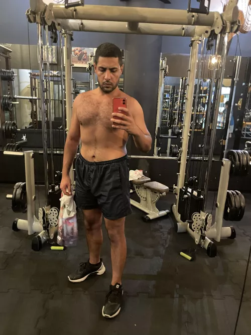 I try to workout and keep heathy, and love and support here