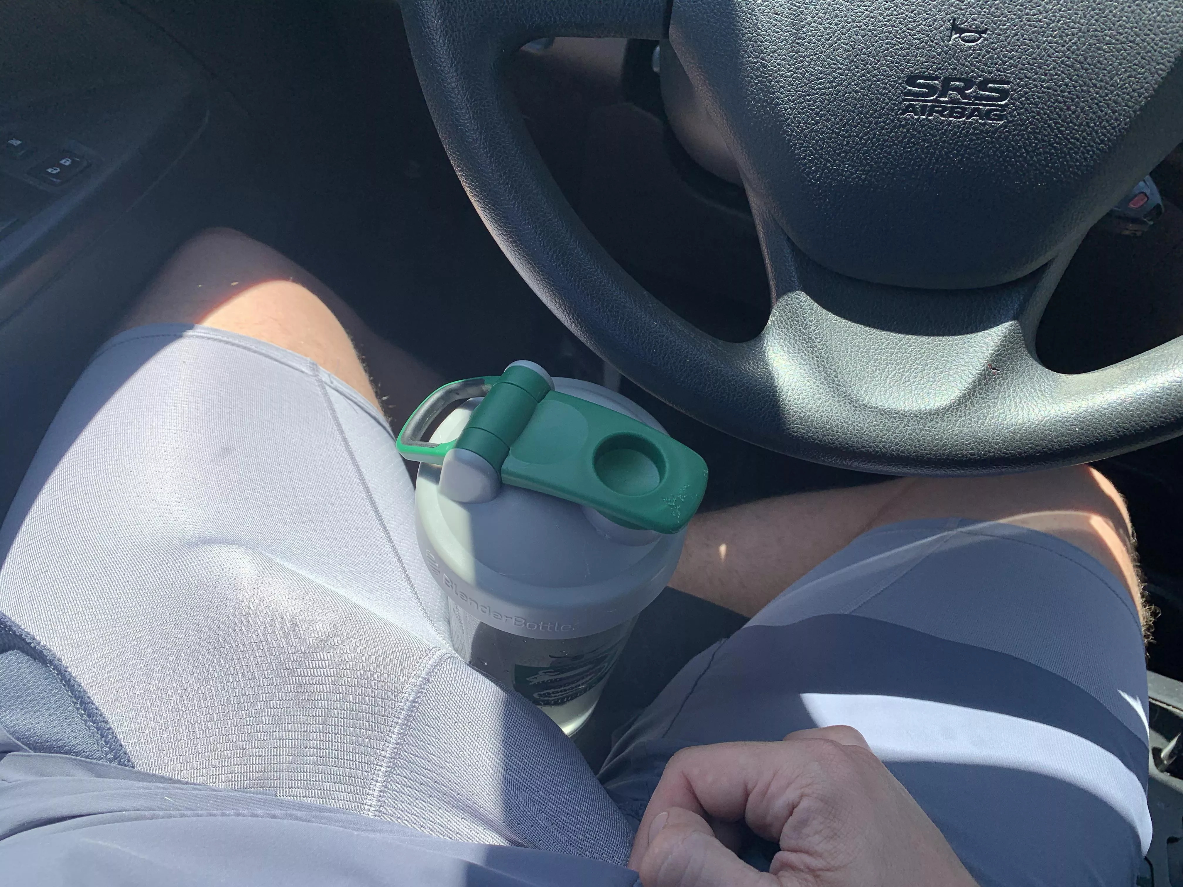 I wonder if anyone will notice once I get to the gym