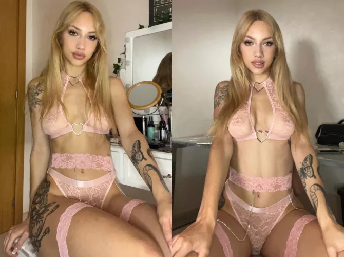 I'd be wearing this waiting for you to come home every day <3