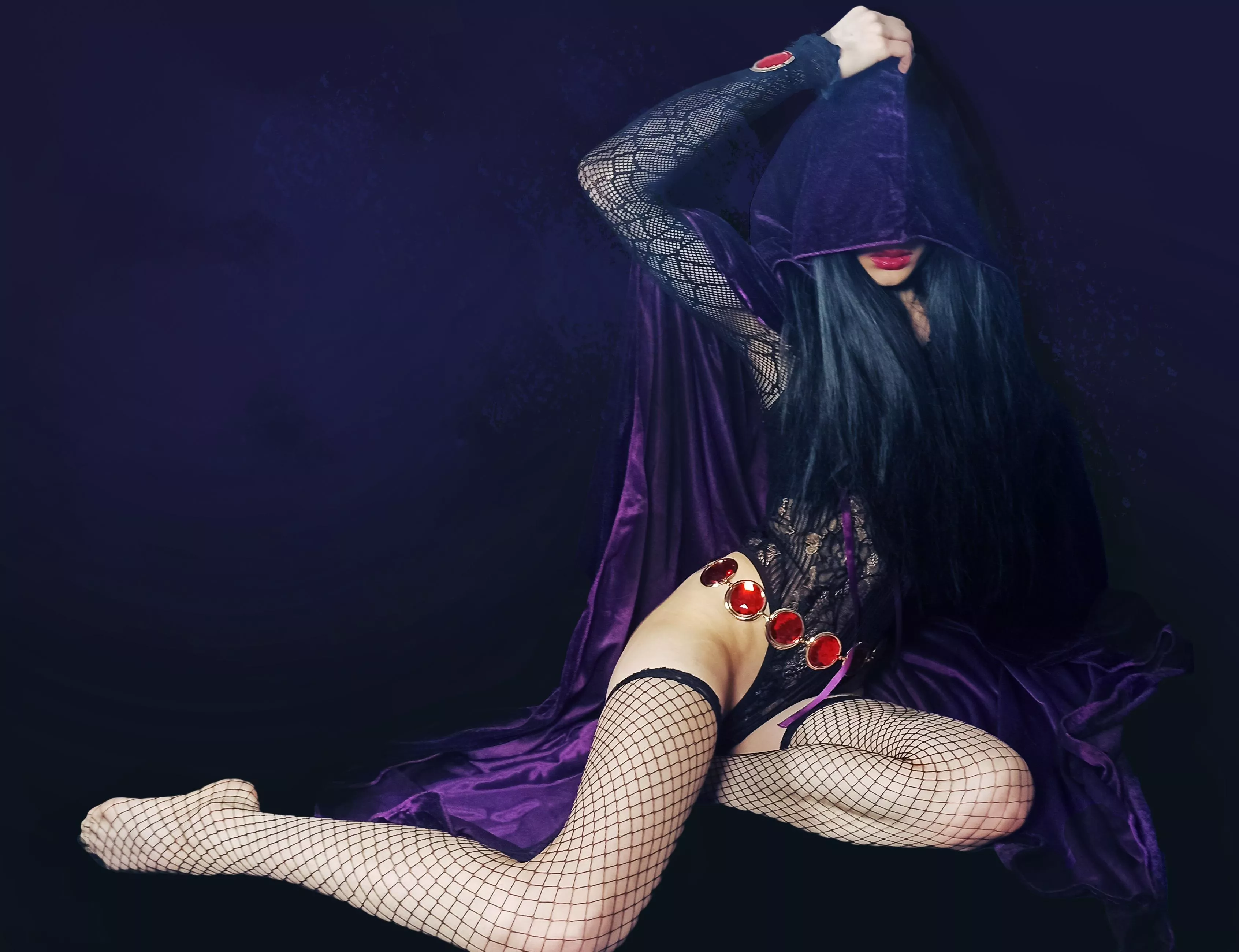 I'd put them on your shoulders.