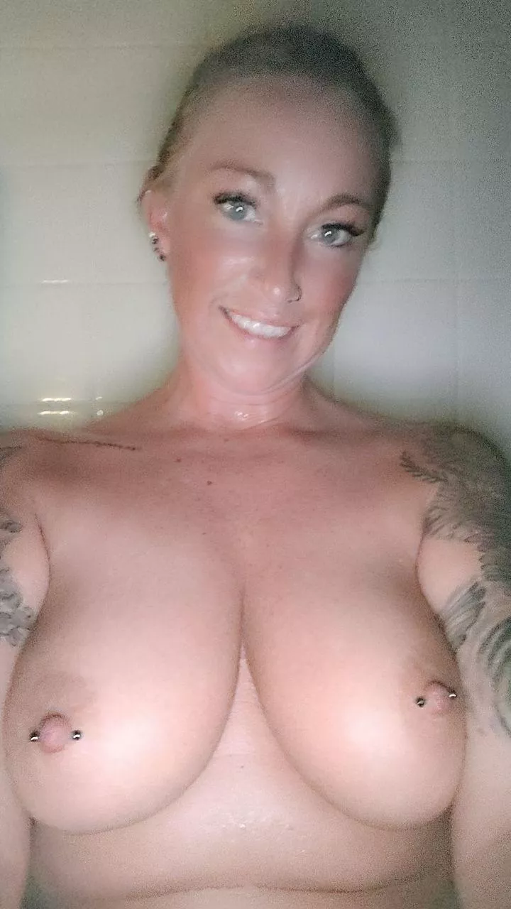 I’m in the bath waiting for you while he’s asleep