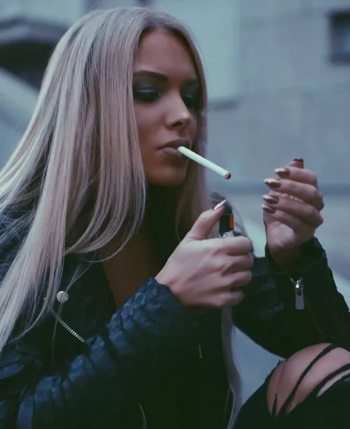 just a smoking break