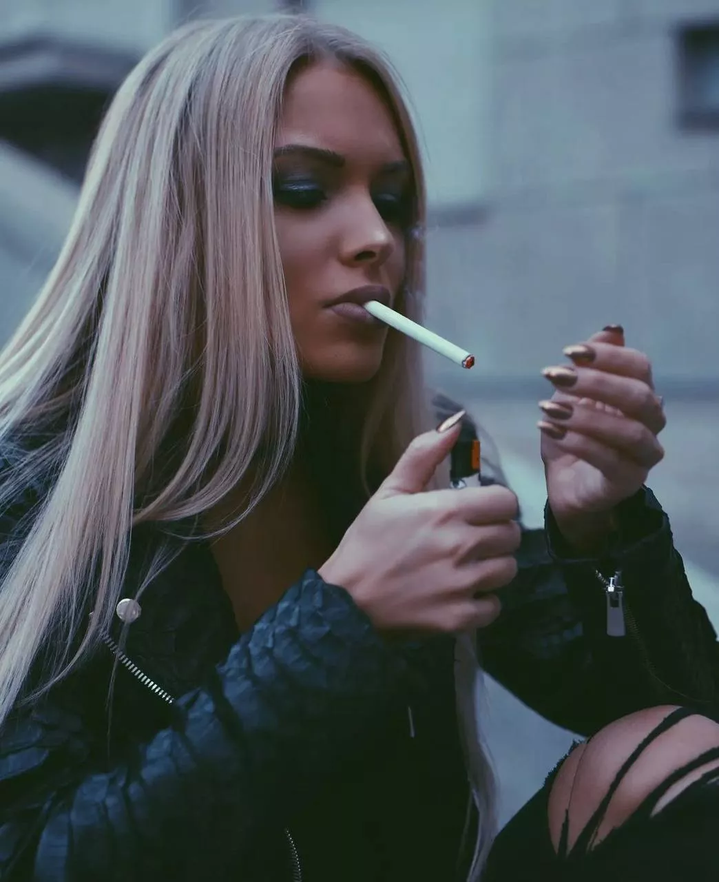 just a smoking break