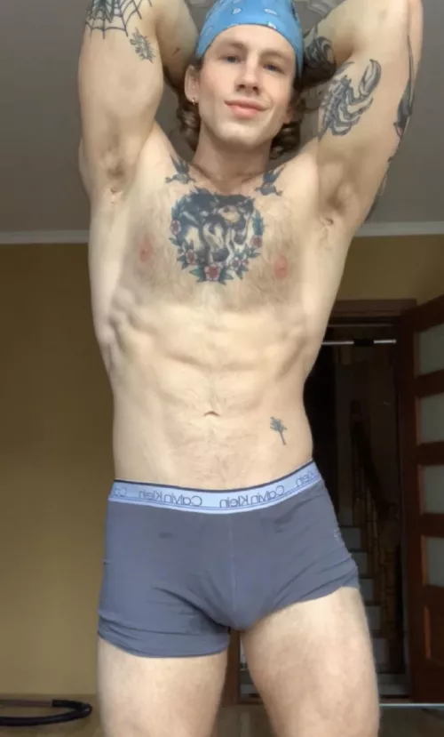 Just after a workout