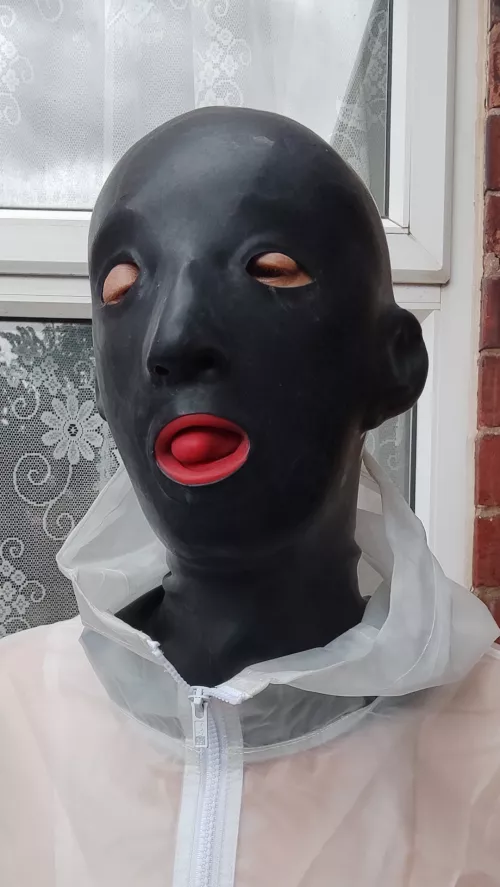 Just arrived. Nose tubes and mouth gag feel a bit strange to start with