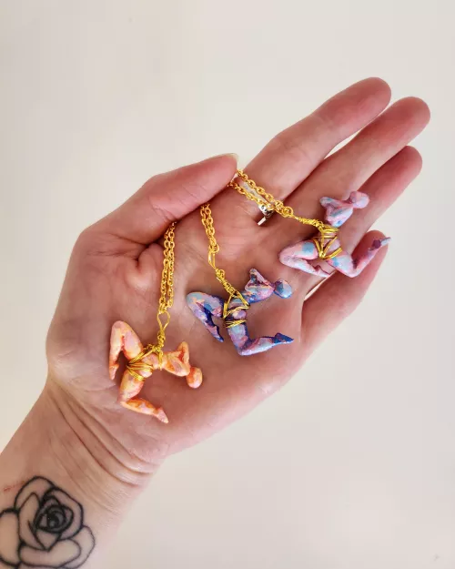 Little shibari necklaces I made