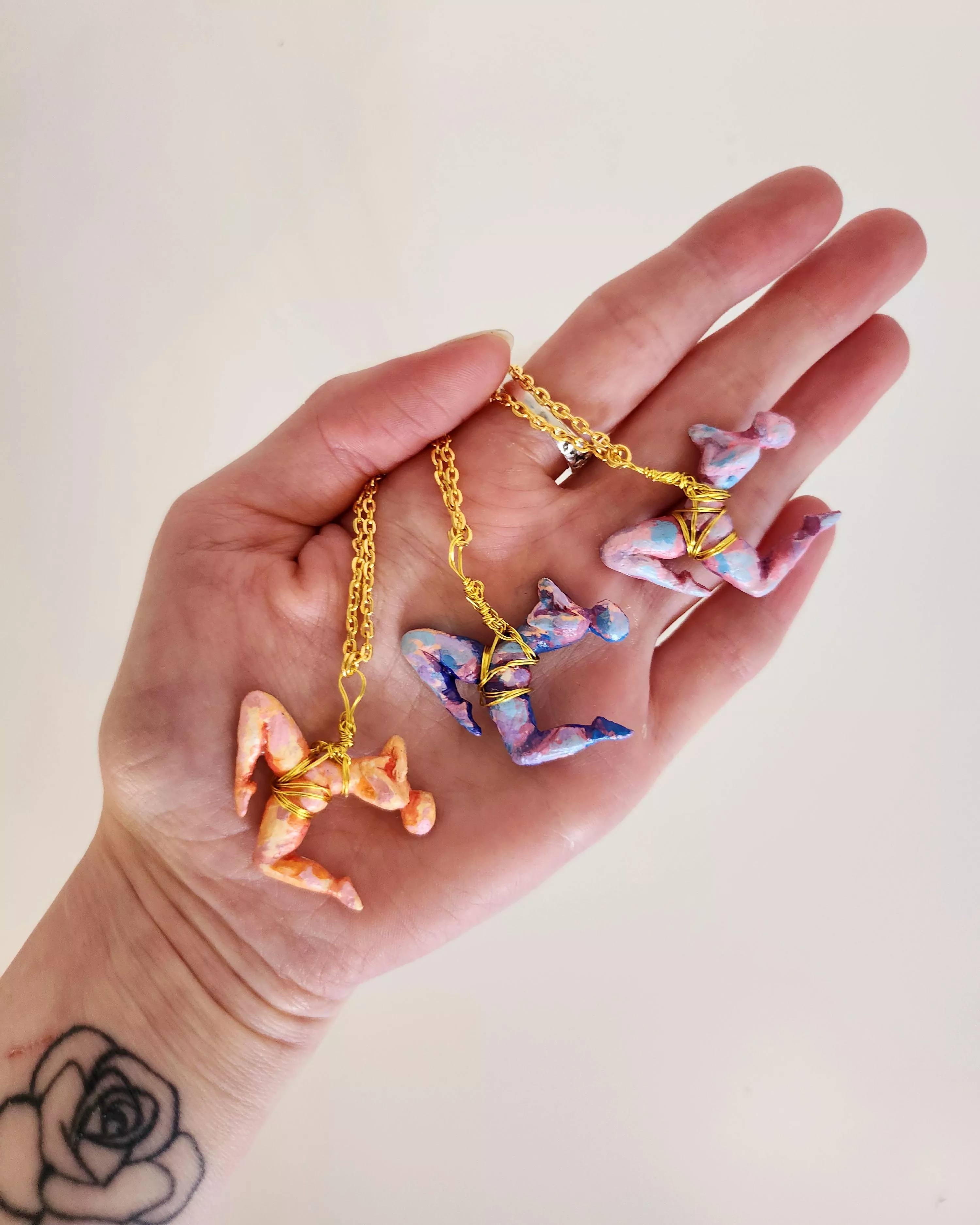 Little shibari necklaces I made