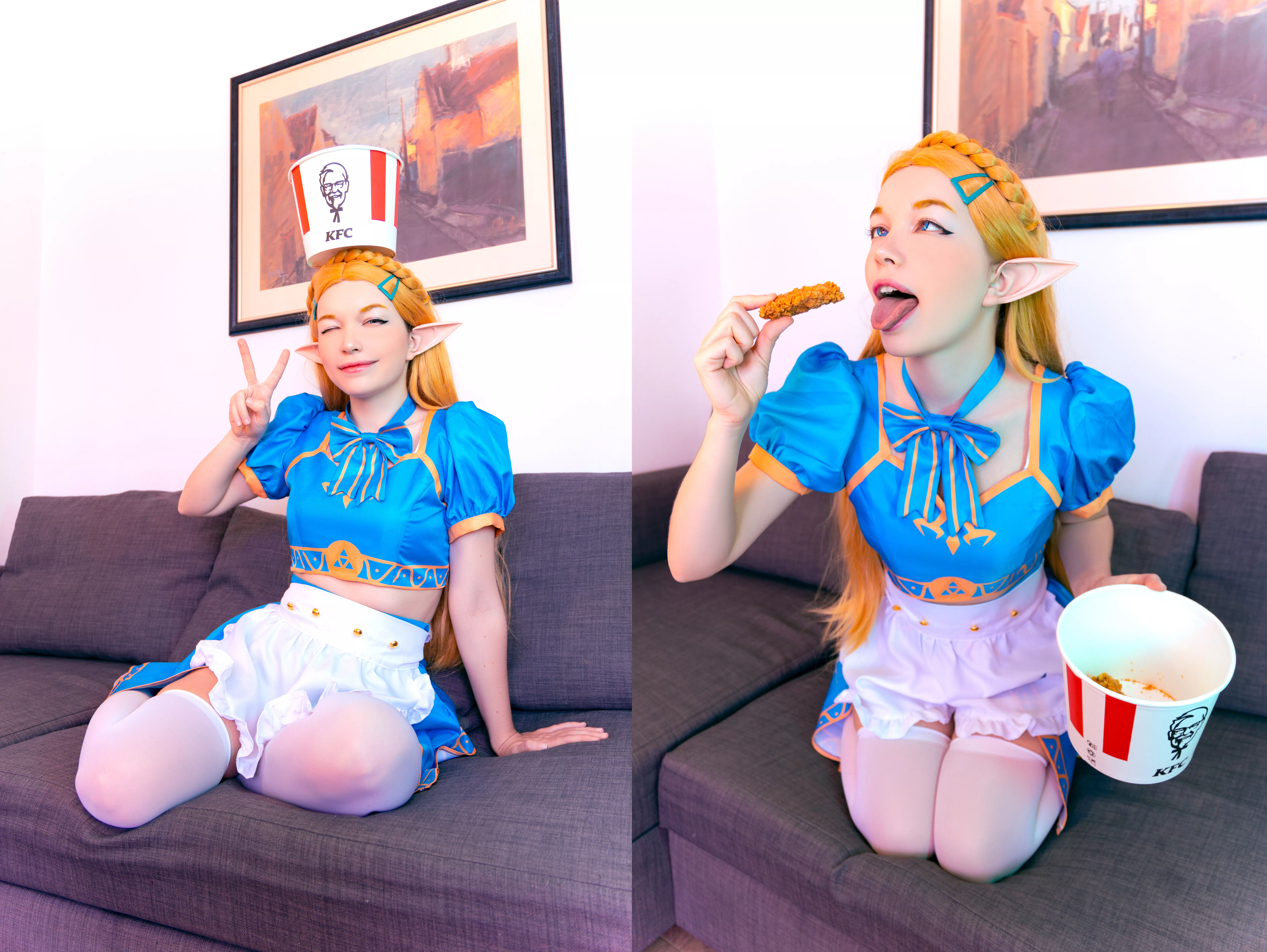 Maid Zelda by Murrning_Glow