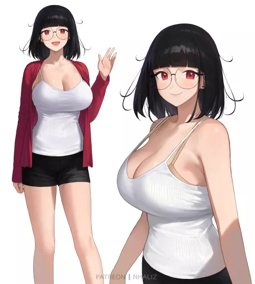 Messy hair [Artist's Original]