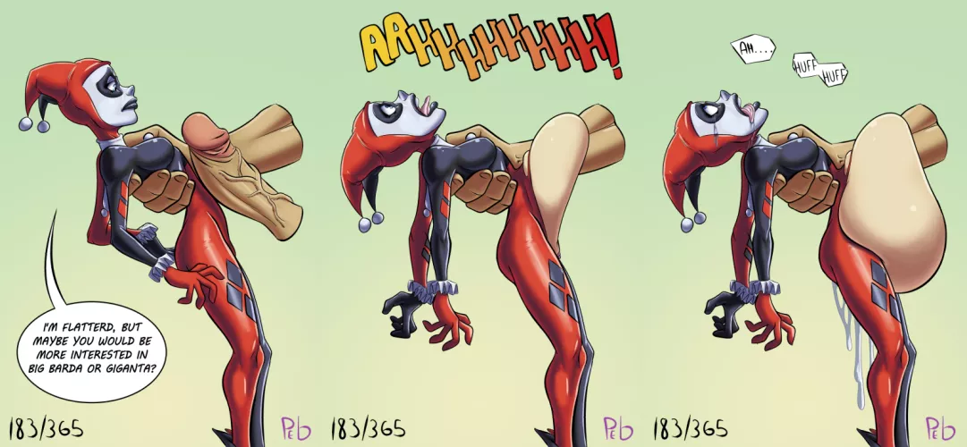 [M/F] Harley meets her biggest fan (purpleeyebags) [DC Comics]