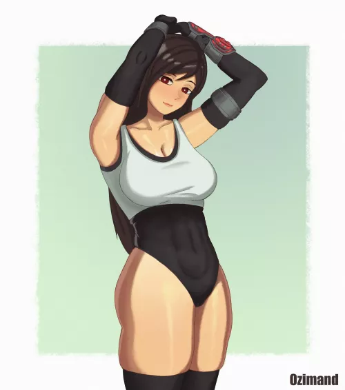 My art of Tifa. (Ozimand)