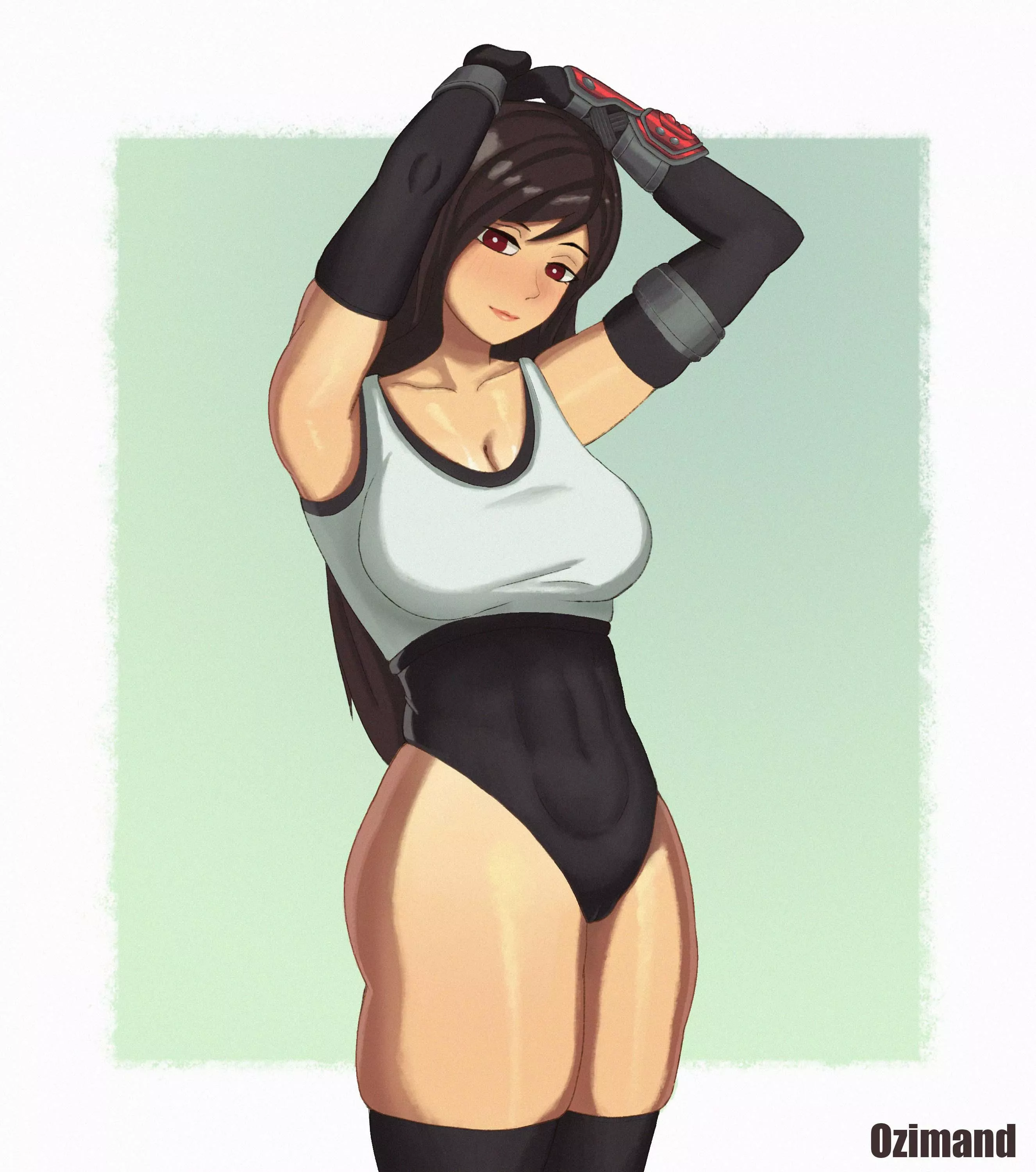 My art of Tifa. (Ozimand)