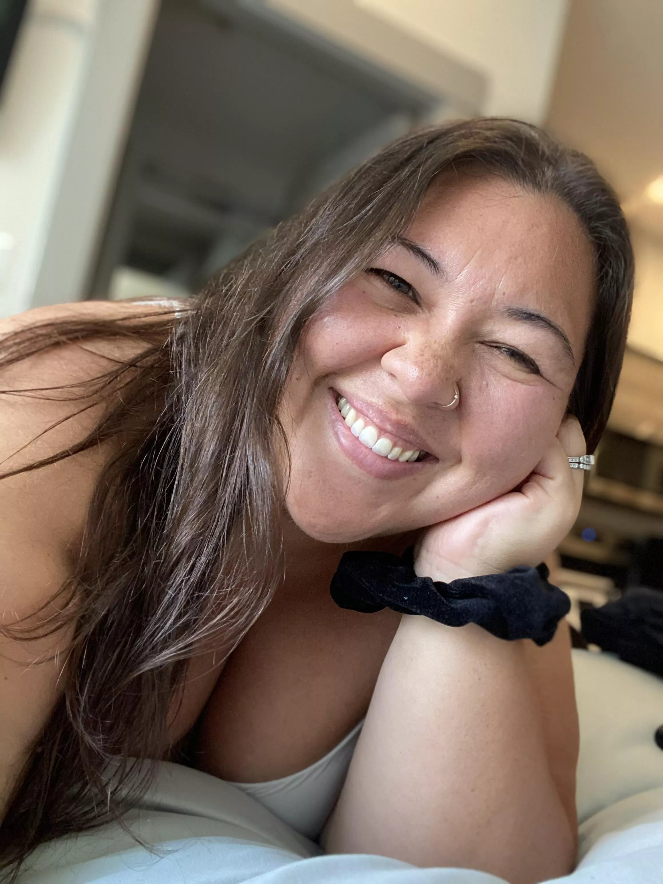 My eyes are smiling :)