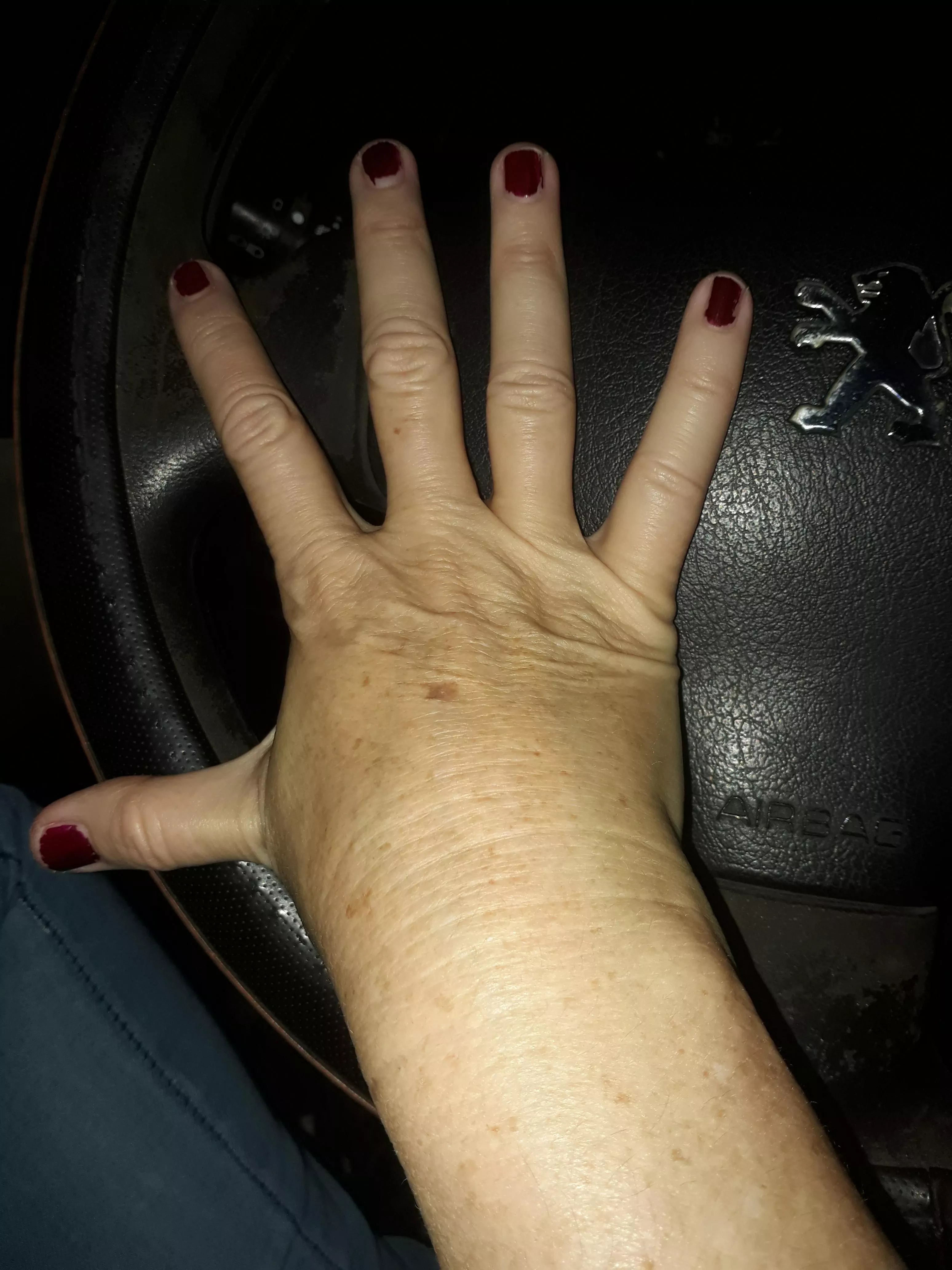 My hands love to touch expensive things