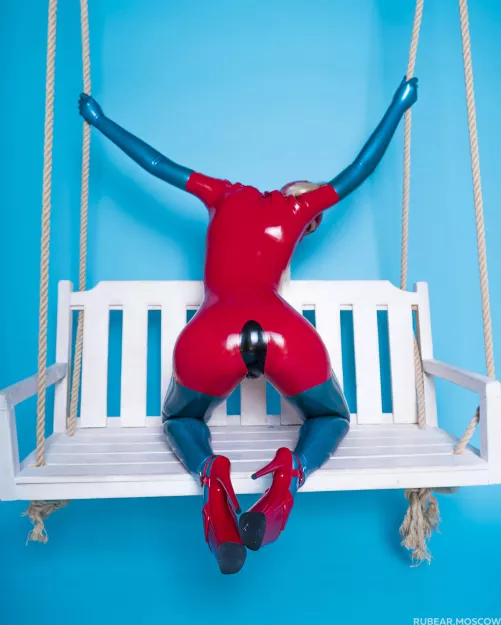 My latex-emotional swings, sometimes I like being in masks, sometimes not so much