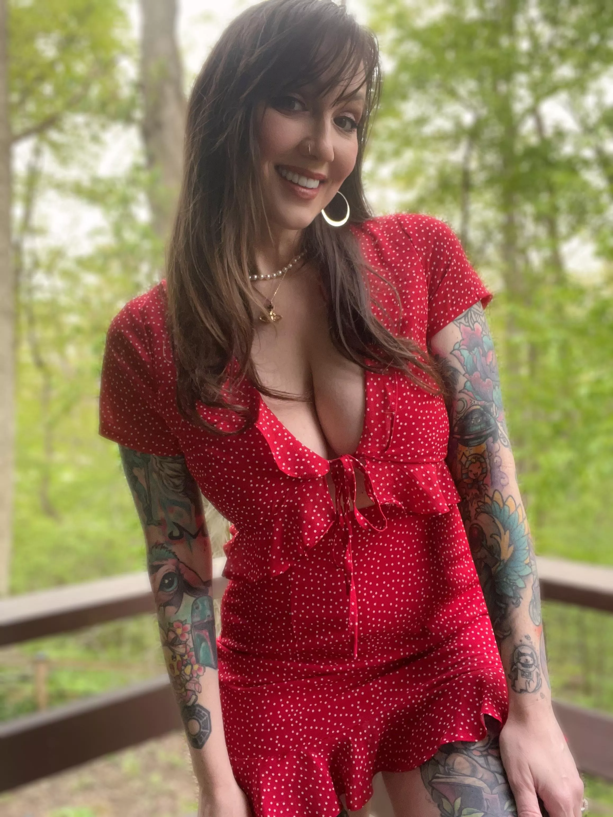New red dress 🥰