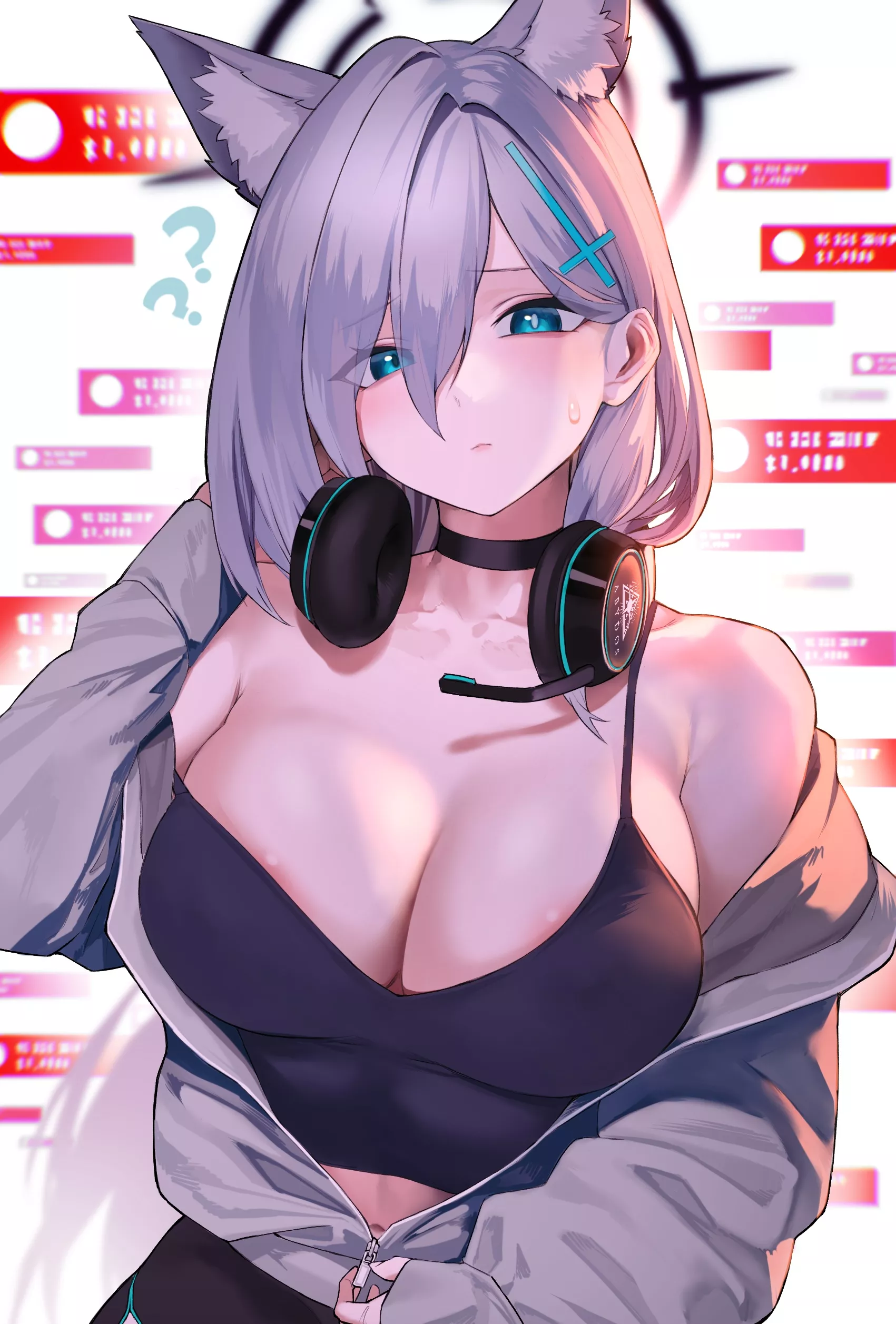 No bra Shiroko [Blue Archive]