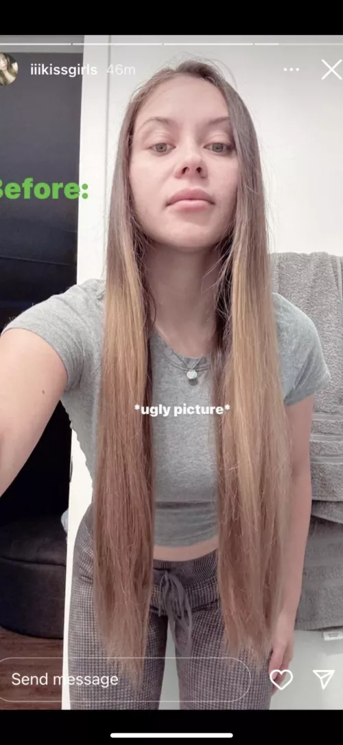 Not blonde anymore 😭