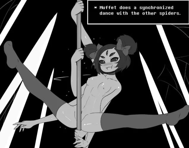 Pole dancing [Muffet] (artist unknown)