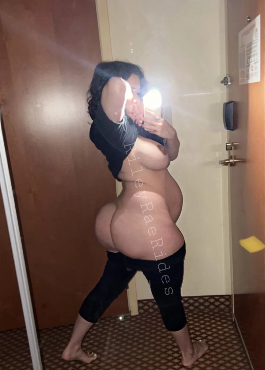 Pregnancy is making my ass grow