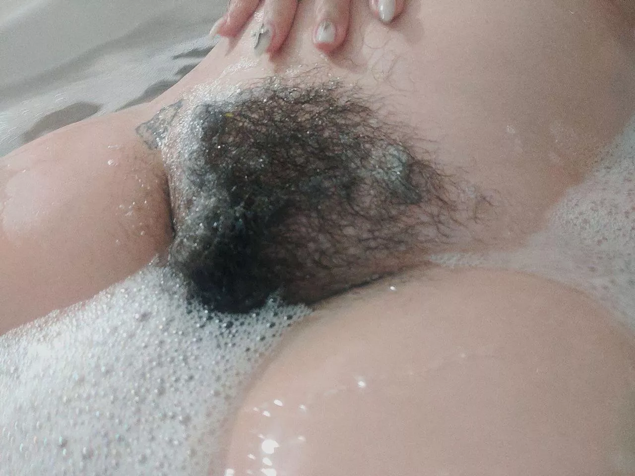 Pussy is drowning in a bubble bath, help her...