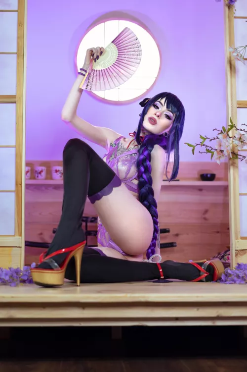 Raiden Shogun (Lingerie) [Genshin Impact] by Valeria Rosaria