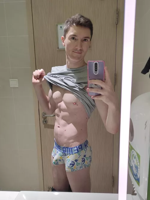 selfie at the dentist office