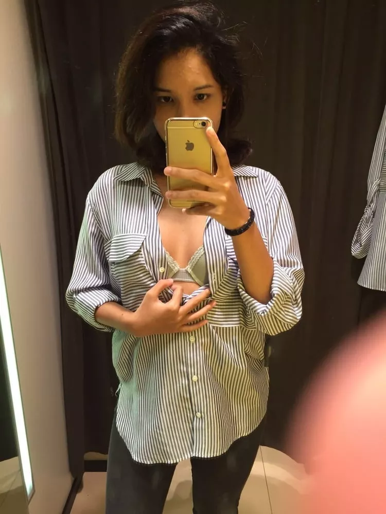 She should have unbuttoned more