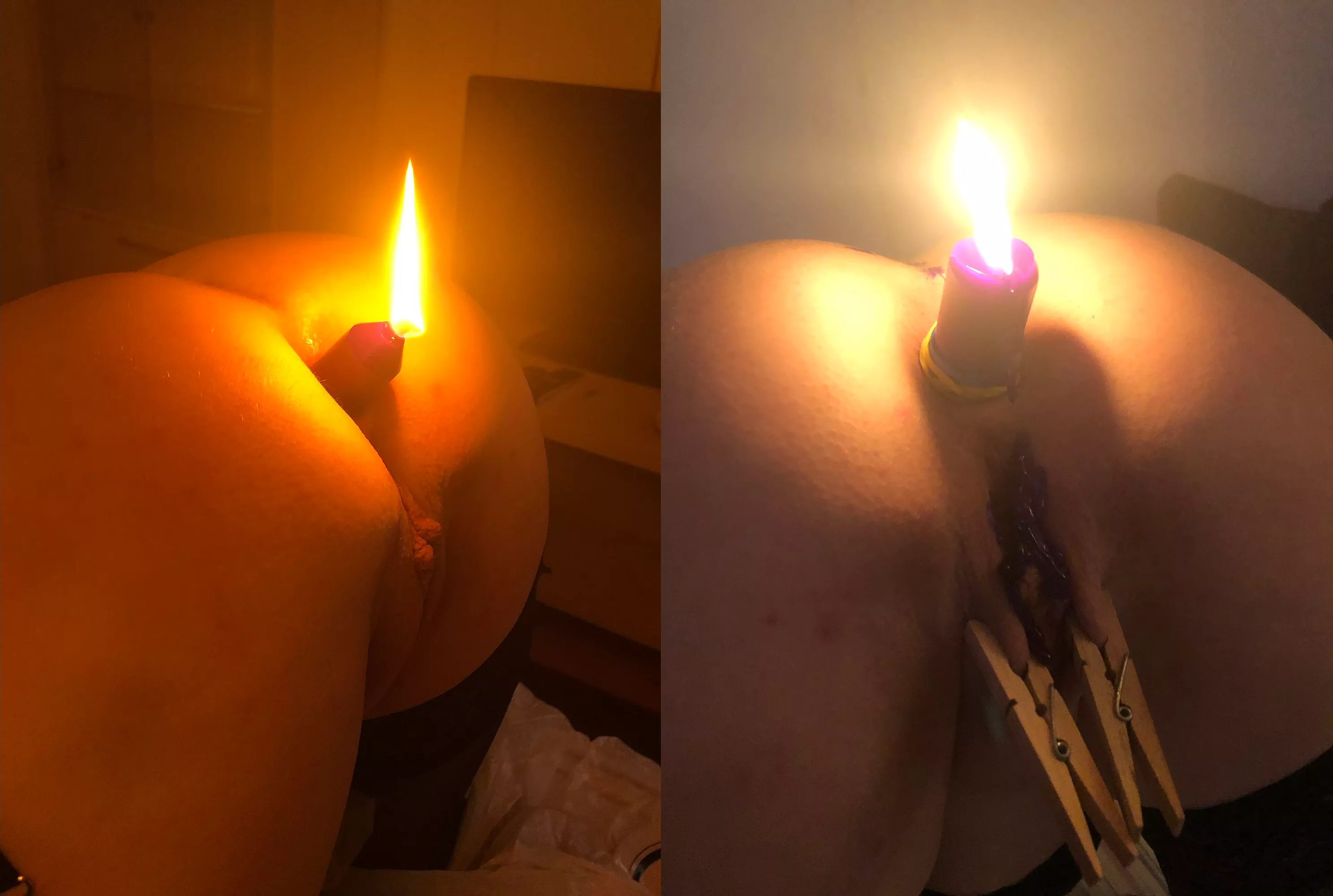 She's allowed to scream, but she's not allowed to move.