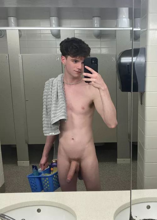 Sneak into the showers together?