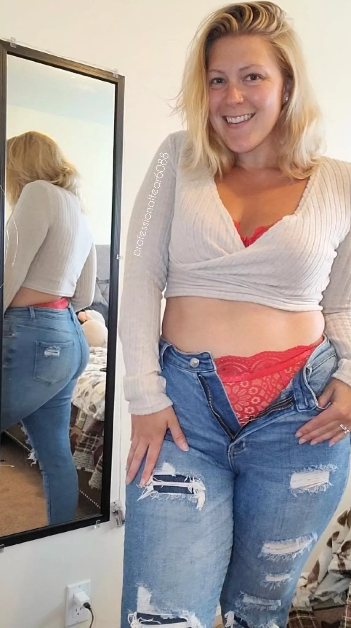 Sorry, I’ll zip them back up