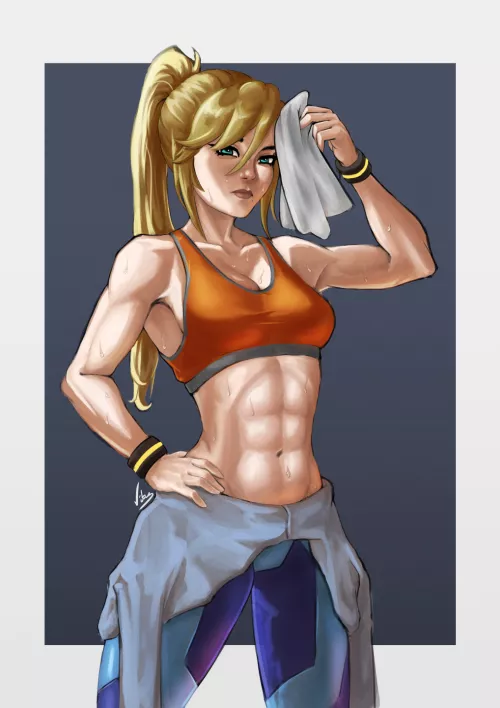Sweaty Samus (The_Vitus) [Metroid]