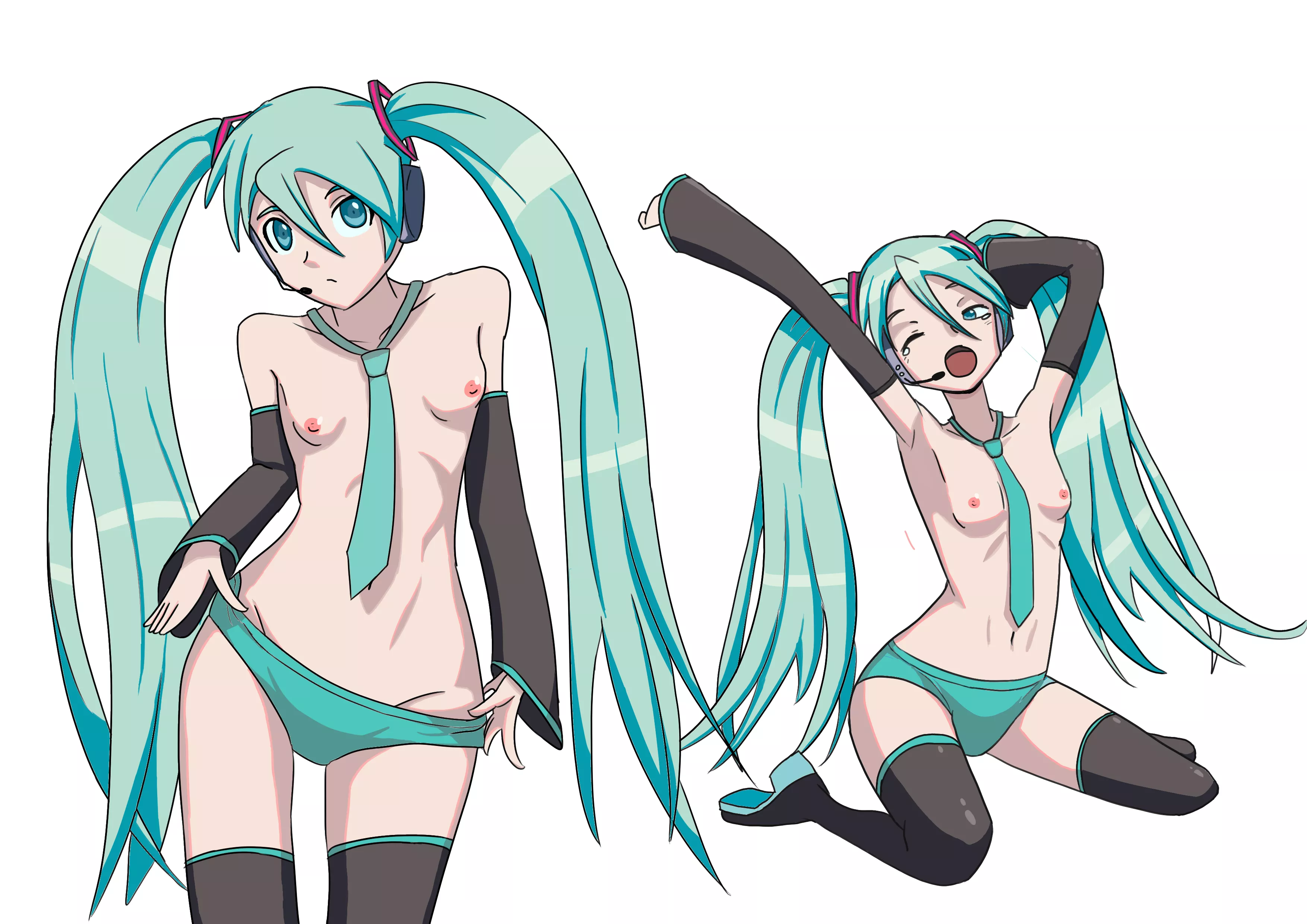 Tired Hatsune Miku (OC)