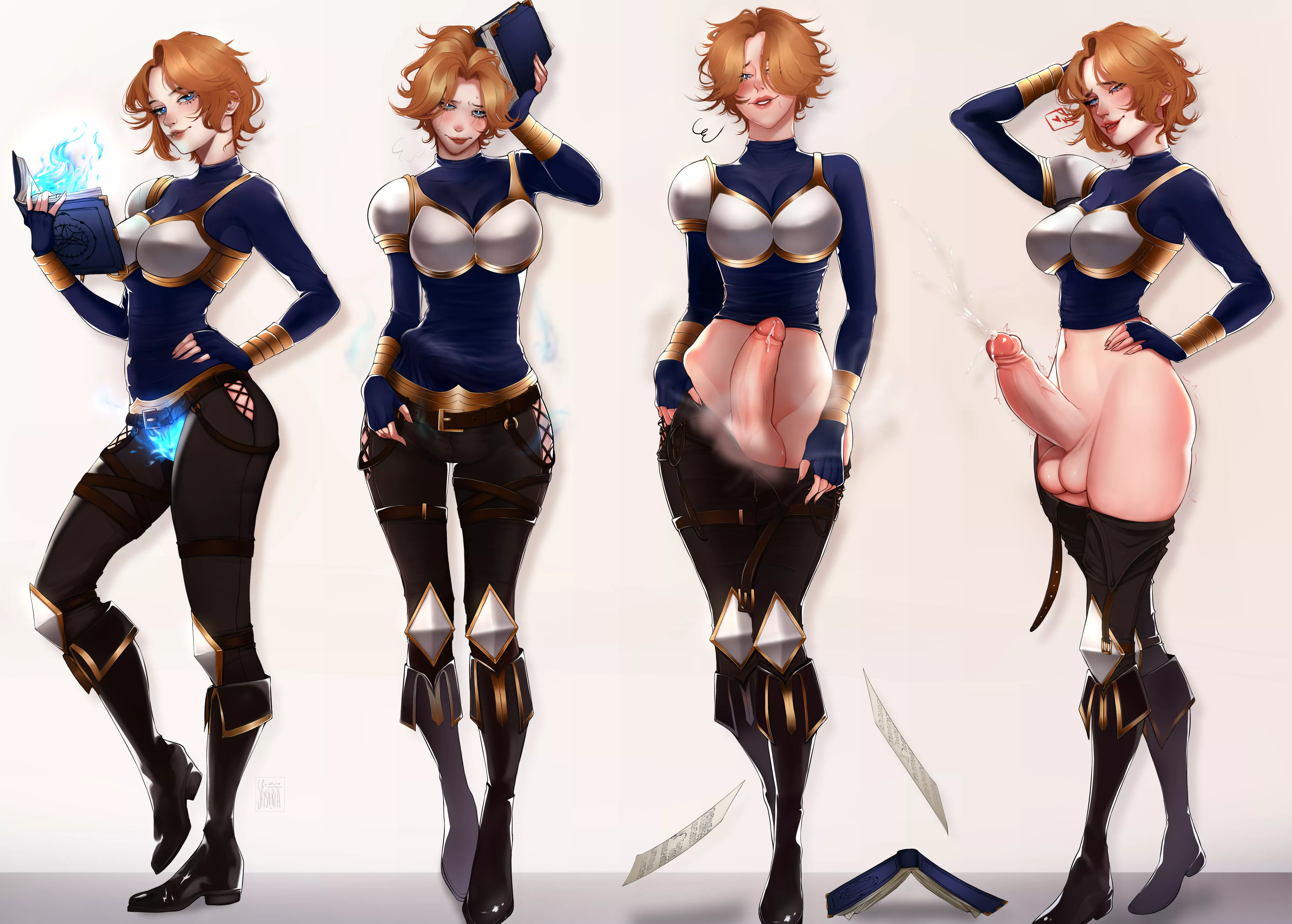 Trying out a new spell~ (Sr_Hysteria)