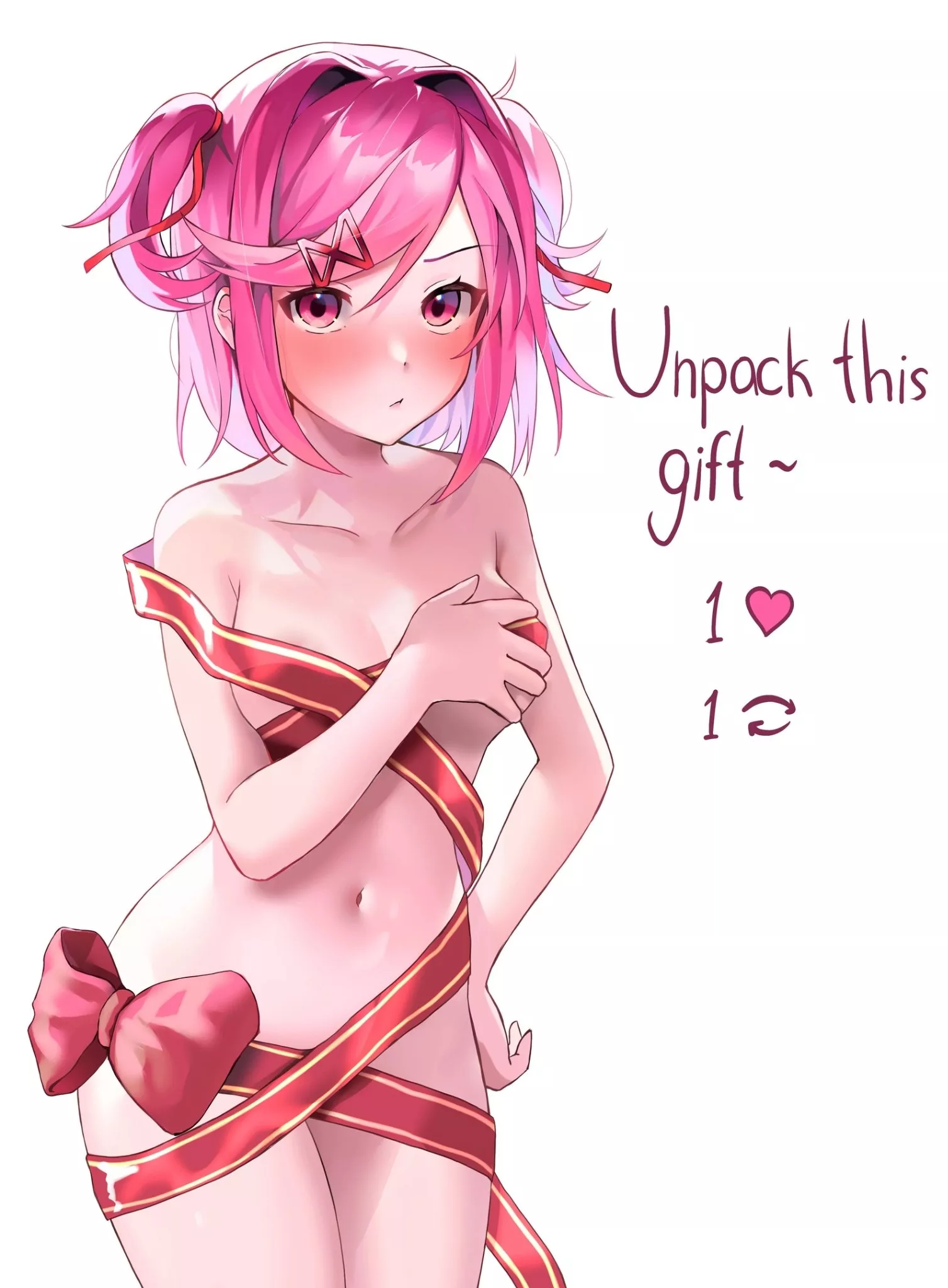 Unpack this gift (Artist: @Machulanko on Twitter)
