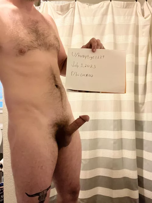 Verification post. Sub cuckold couple