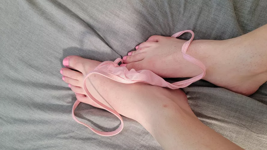 Waiting for you with my panties down 😜 OC