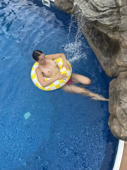 Went for a dip