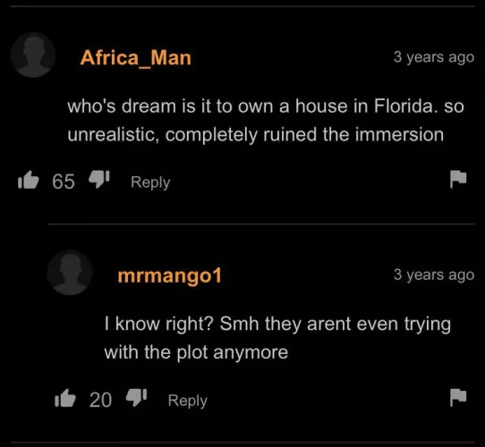 Who would dream of moving there?