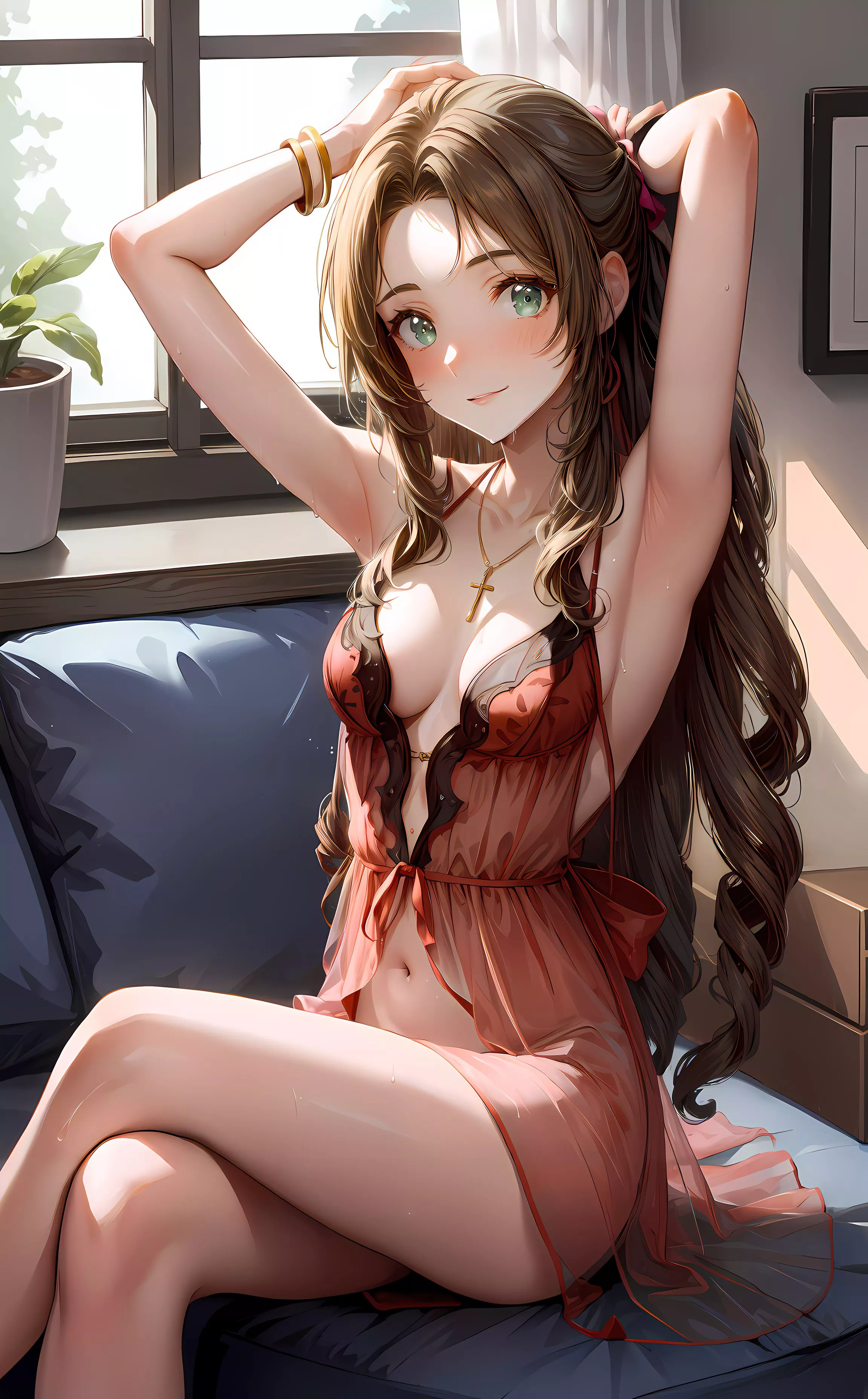 Why don't you come closer? (Aerith) [Final Fantasy]