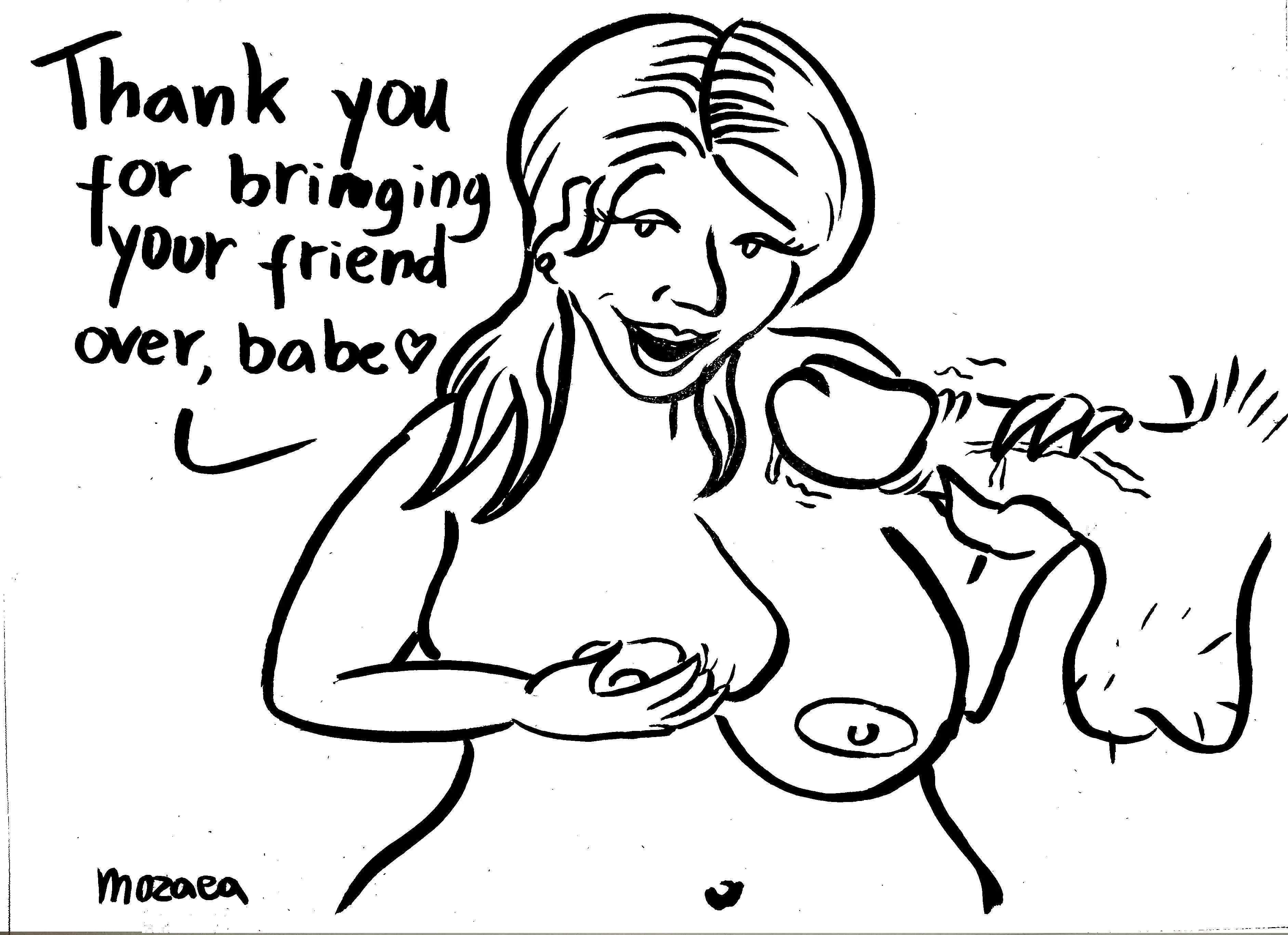 Your wife loves your friends 🥰 requested by u/CrabGeist