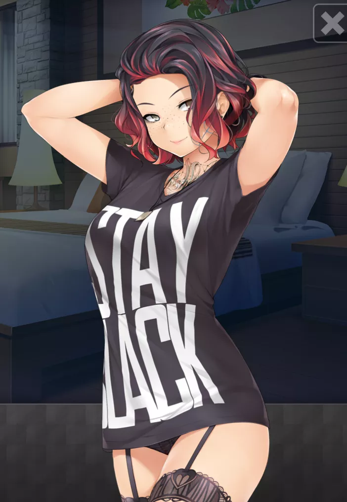 Changed Ashley bumble Bea/astronauical hair colour in the game files