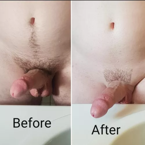 Cleaned up, and ready for the weekend