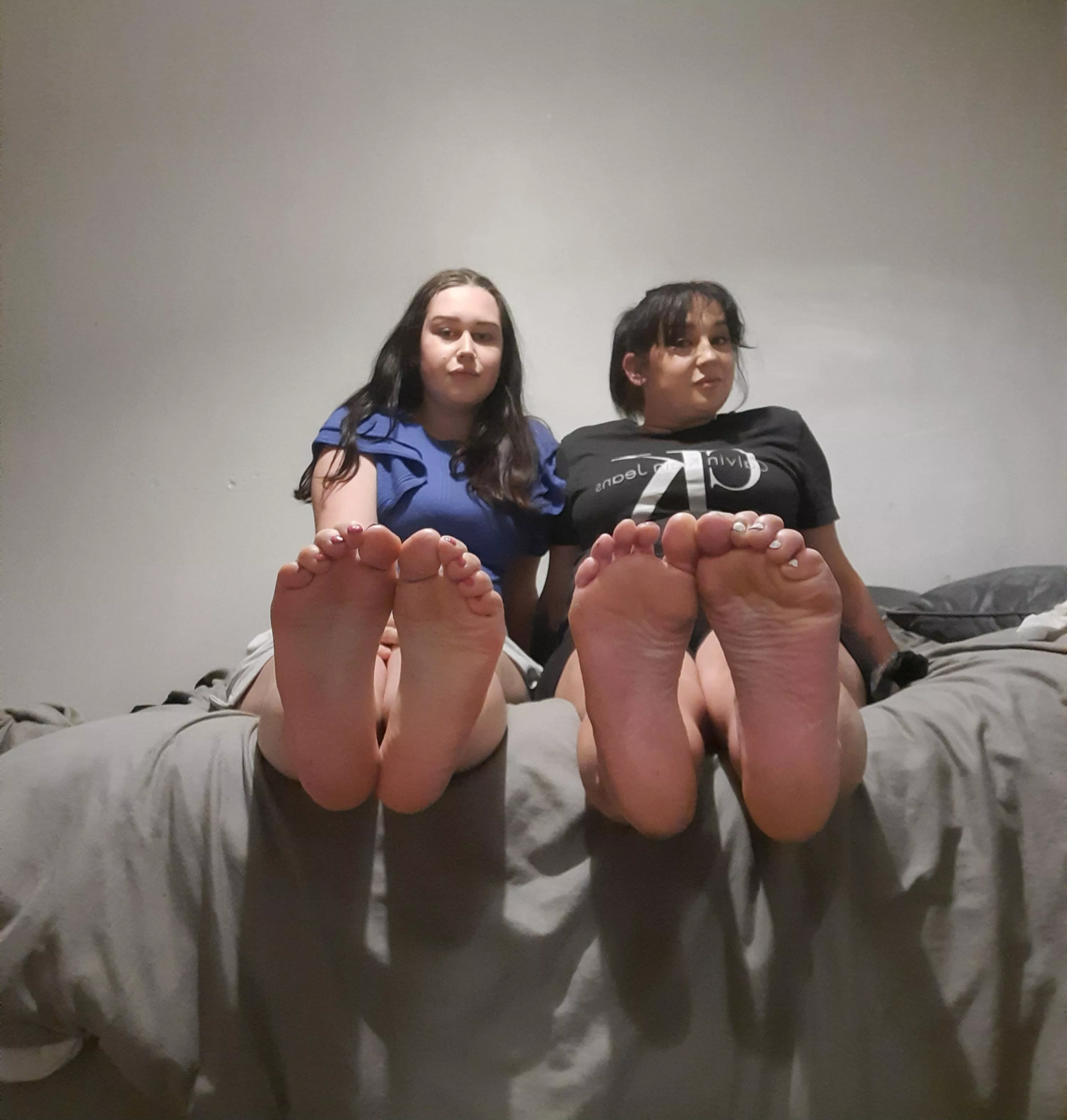 Could we rest our pretty feet on your face 🤭 oc