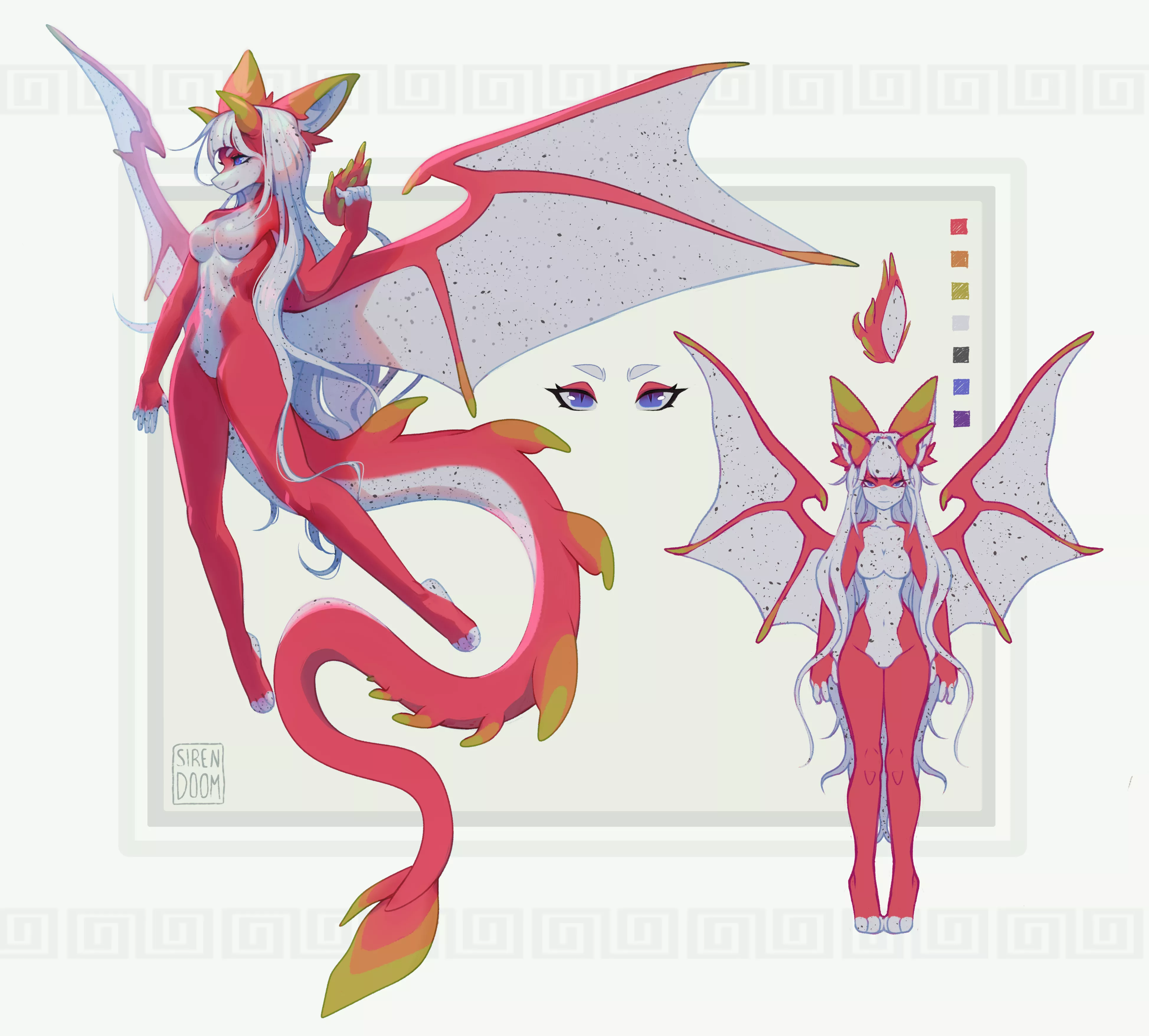 Dragonfruit girl (OC)