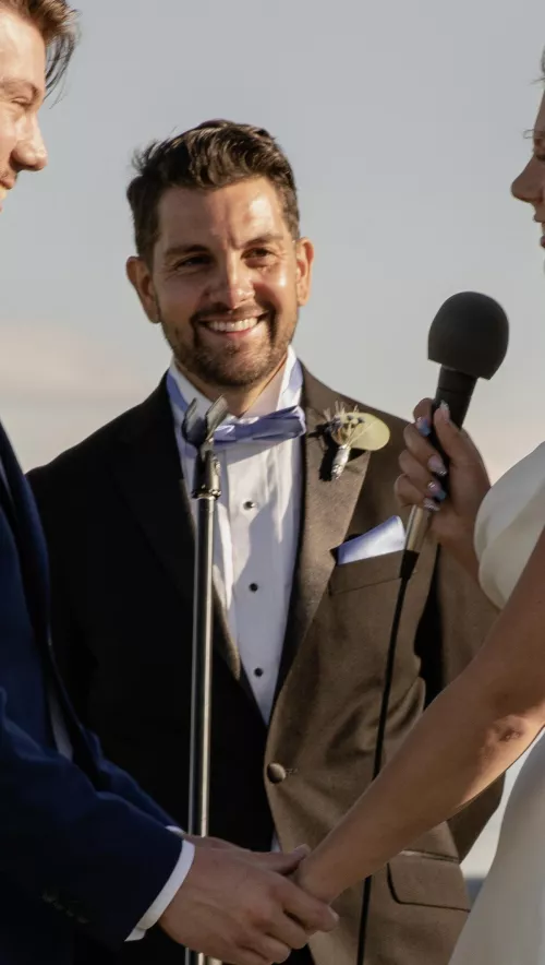 I can now add officiant to my resume. 😅