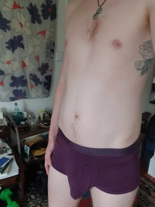 I like red and purple together