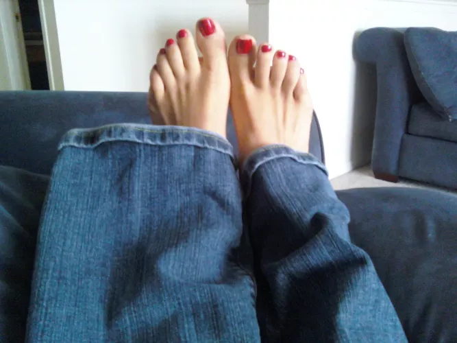 I love flared jeans!